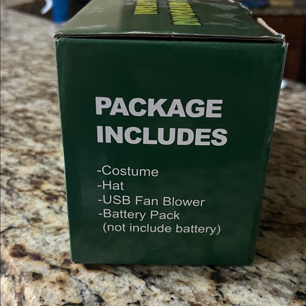 EUC! Inflatable Green Dinosaur Costume for Kids One Size fits most - Picture 4 of 4